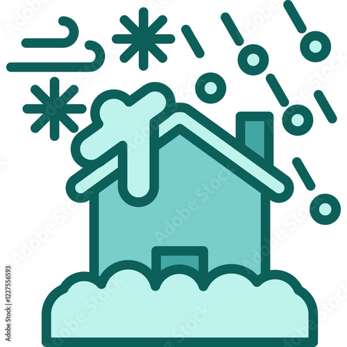 Blizzard solid icon