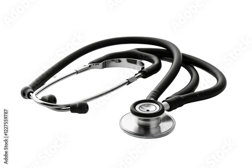 Isolated Medical stethoscope
