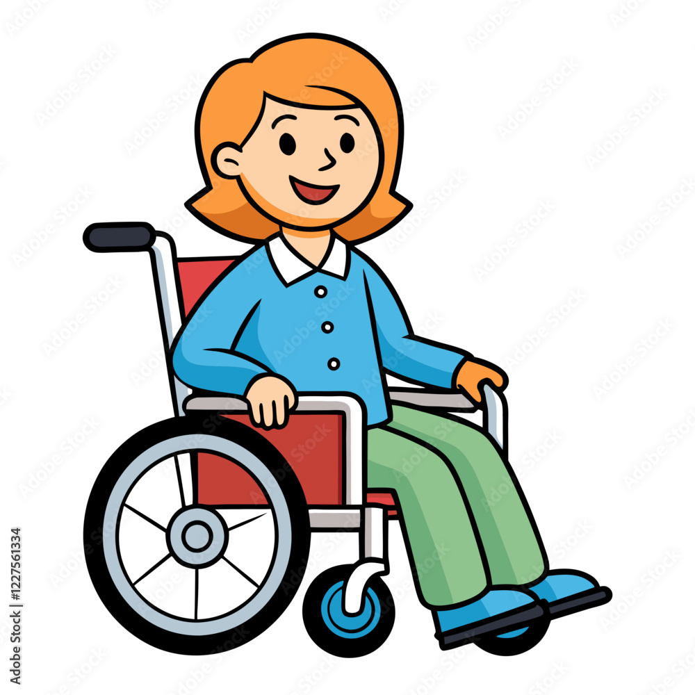 person in wheelchair