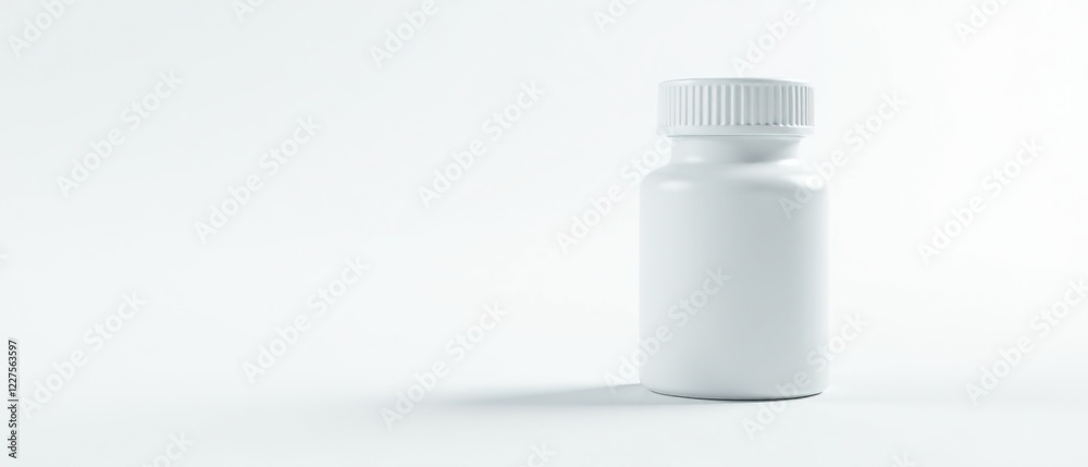 Medical Container - High-Resolution Studio Shot Medical Container - High-Resolution Studio Shot