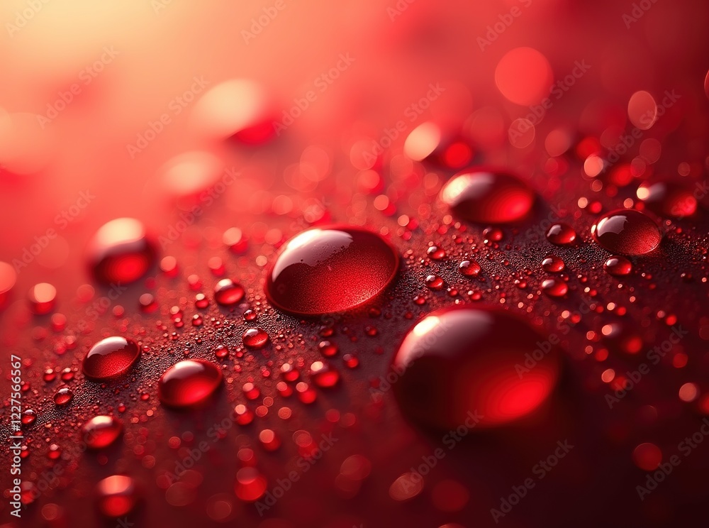 Condensate Water Drops - Close-Up Macro Photography Condensate Water Drops - Close-Up Macro Photography