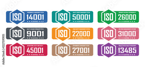 ISO Certification Labels: Industry-Specific Compliance Badges