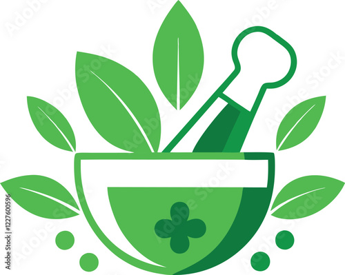 Ayurvedic Healthcare Logo Design Idea