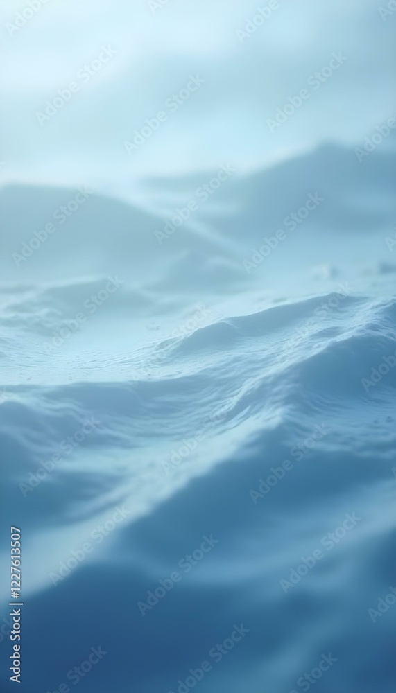 Fototapeta premium Realistic illustration of water waves in the sea. Created with AI