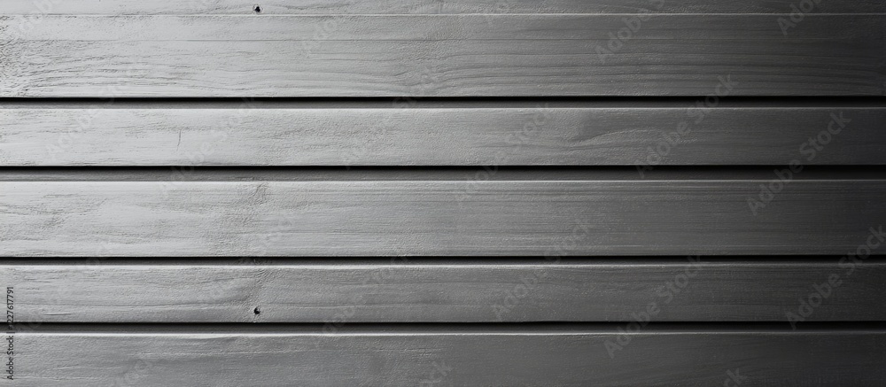 Fototapeta premium Gray wooden texture with horizontal lines and ample negative space for customizable text or graphics.