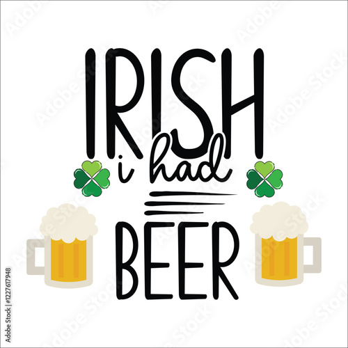 St Patricks Day Svg Design photo