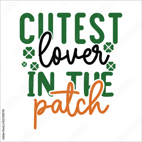 St Patricks Day Svg Design photo