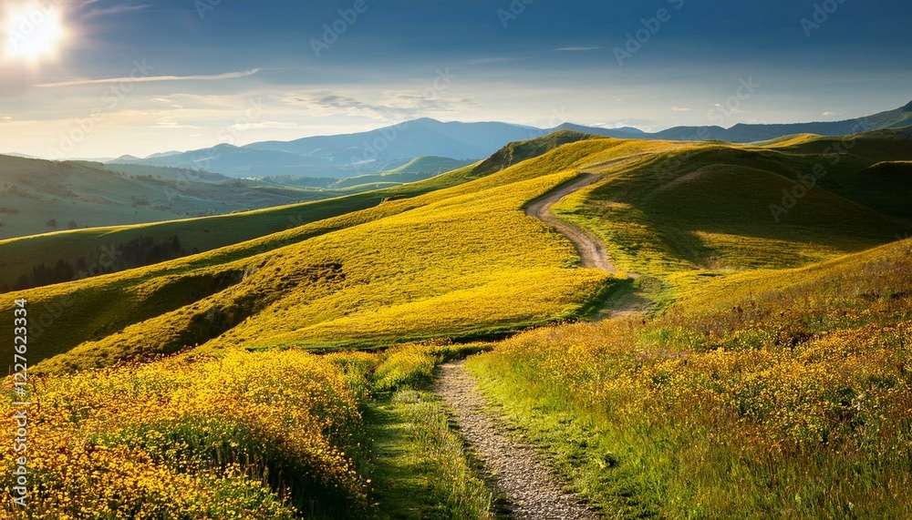 Obraz premium landscape in the mountains