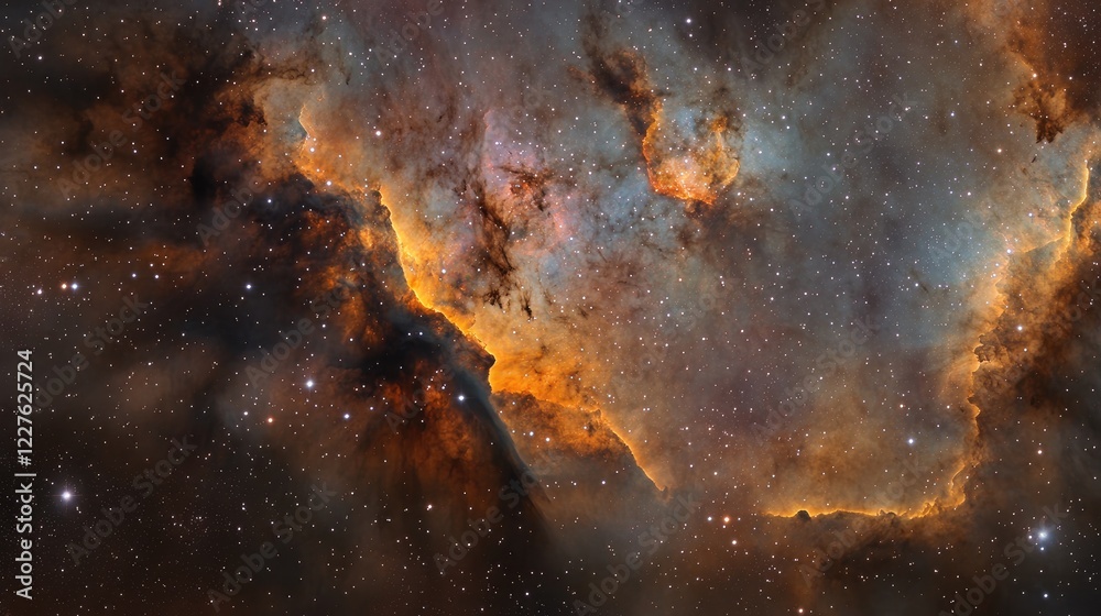 Interstellar Space Background Featuring Vibrant Stars and Nebulae in Vertical Orientation for Cosmic Exploration Themes Interstellar Space Background Featuring Vibrant Stars and Nebulae in Vertical Orientation for Cosmic Exploration Themes