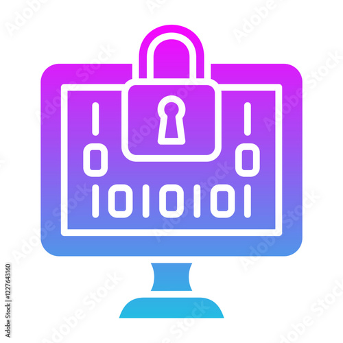 Data encryption Icon