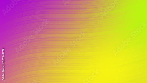 Bright yellow and purple gradient background with wavy lines. Ideal for vibrant design projects needing a modern and energetic touch.