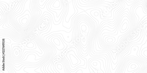 Abstract topographic contours map background .Topographic background and texture, monochrome image. Topography and geography map grid abstract backdrop. Business concept. Topography map concept.