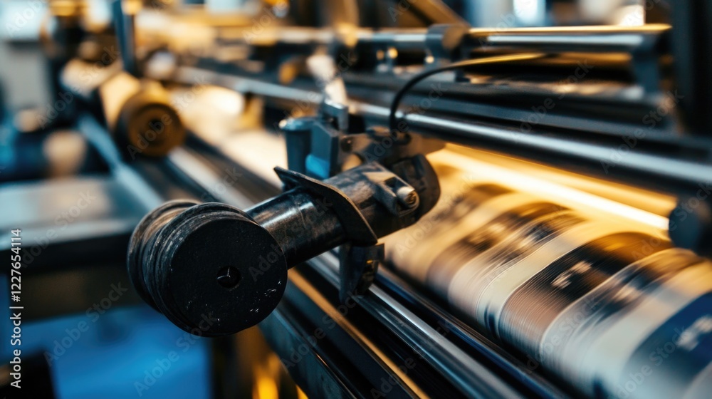 Naklejka premium Managed Print Solutions Industrial Printing Equipment and Machinery Components