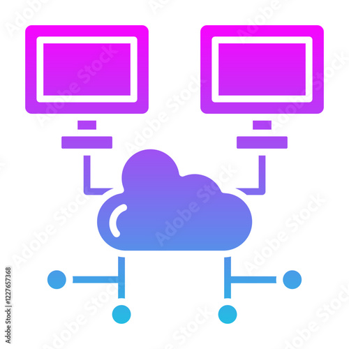 Cloud network Icon