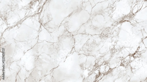 Elegant White Marble Texture with Subtle Veining for Interior Design and Decorative Backgrounds