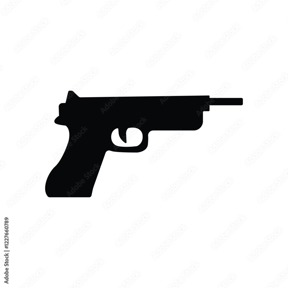 gun icon or logo isolated sign symbol vector illustration - high quality black style vector icons gun icon or logo isolated sign symbol vector illustration - high quality black style vector icons
