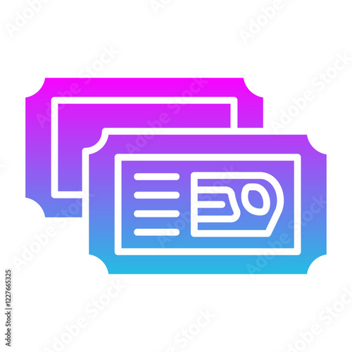 Train ticket Icon