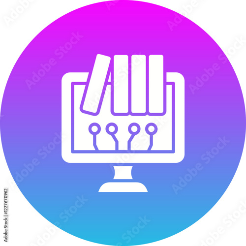 Digital library Icon