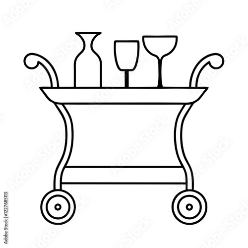 illustration of a cart