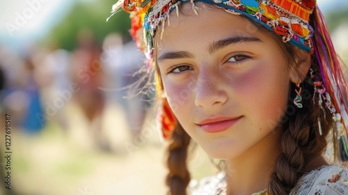 Romani and Sinti Youth Joyfully Celebrate Cultural Heritage on International Romani Day photo