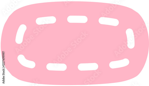 Stitch Font Minus Symbol Sign 