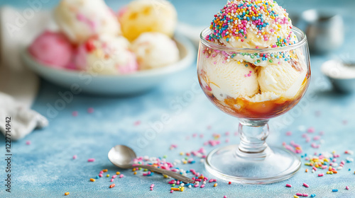 Dondurma , Traditional Turkish Ice Cream photo