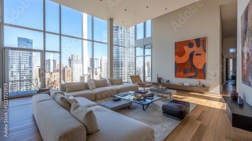 Luxury Penthouse Apartment with Stunning City Views