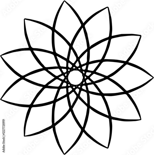 illustration of a flower