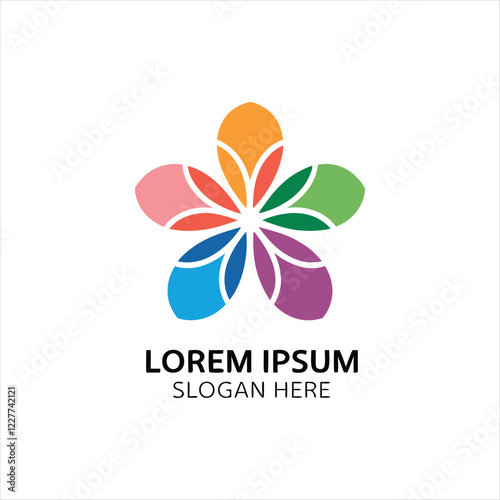 Professional Flower Logo Design Downloadable for Commercial and Personal Use