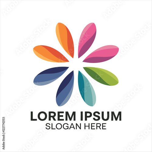 Professional Flower Logo Design Downloadable for Commercial and Personal Use