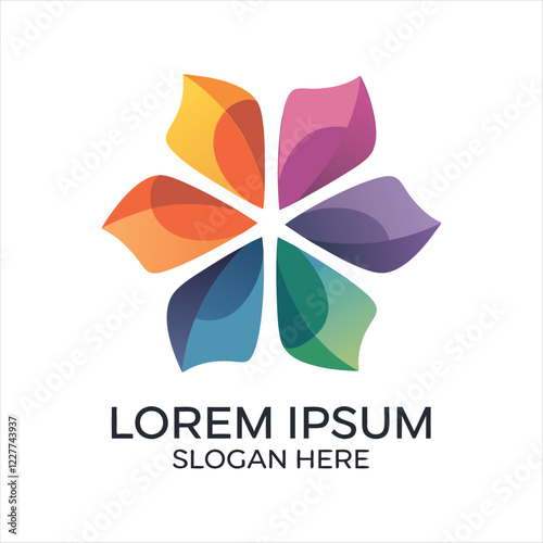 Professional Flower Logo Design Downloadable for Commercial and Personal Use