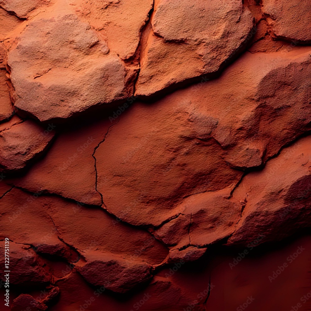Fototapeta premium Maroon Earth 
