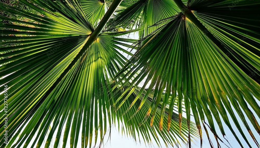 Fototapeta premium palm tree branches