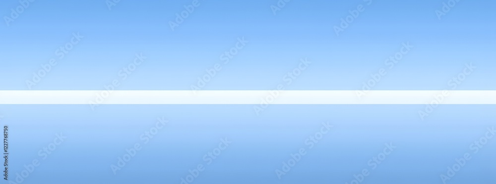 Abstract Light Blue Gradient Background with Horizontal White Line Minimalist Design Clean Texture Abstract Light Blue Gradient Background with Horizontal White Line Minimalist Design Clean Texture