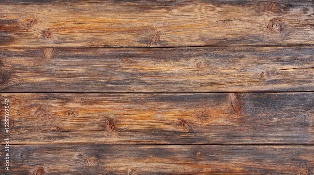 Naklejka premium Rough wooden texture surface with fine woodcutting lines featuring an empty space for text ideal for backgrounds or design projects