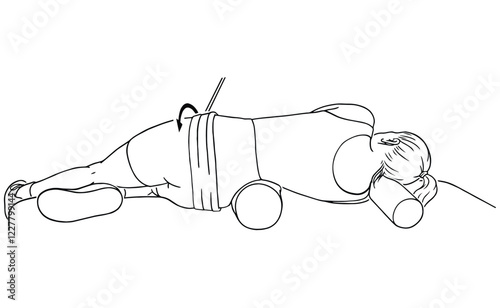 Step-by-Step Guide to Hip Mobility and Core Strengthening with Foam Roller Techniques