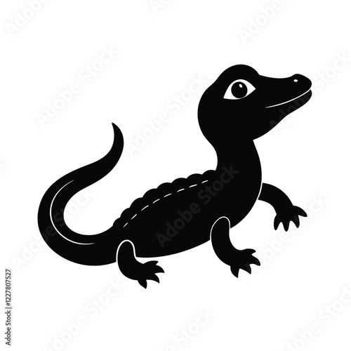 illustration of a crocodile