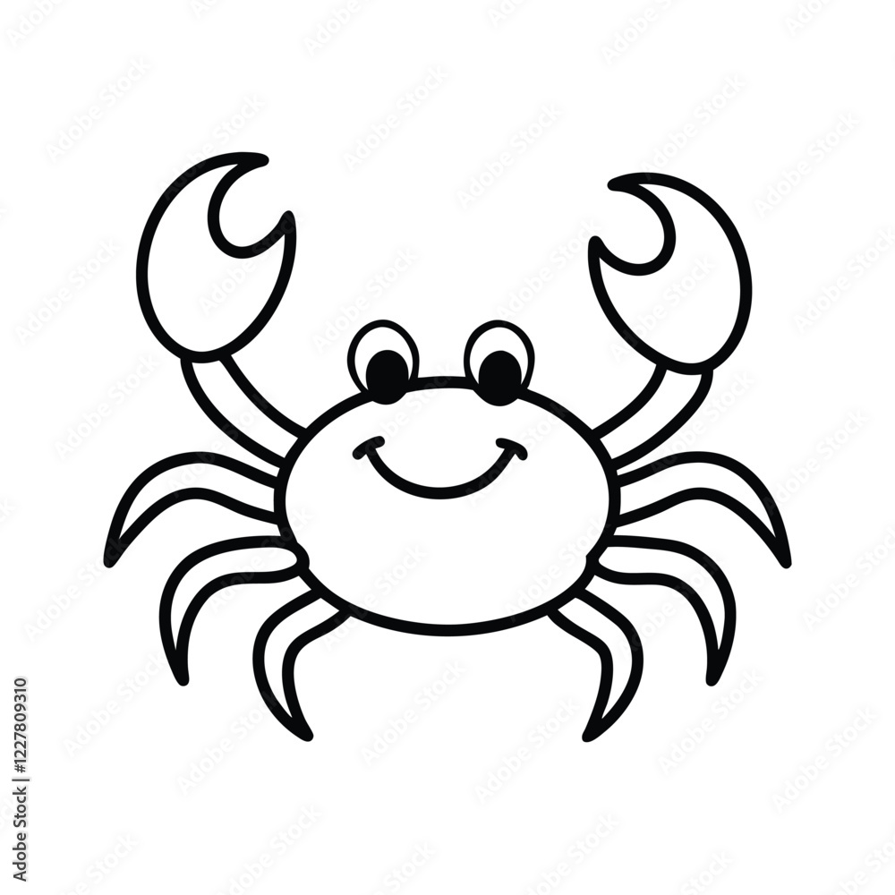 crab spider cartoon crab spider cartoon