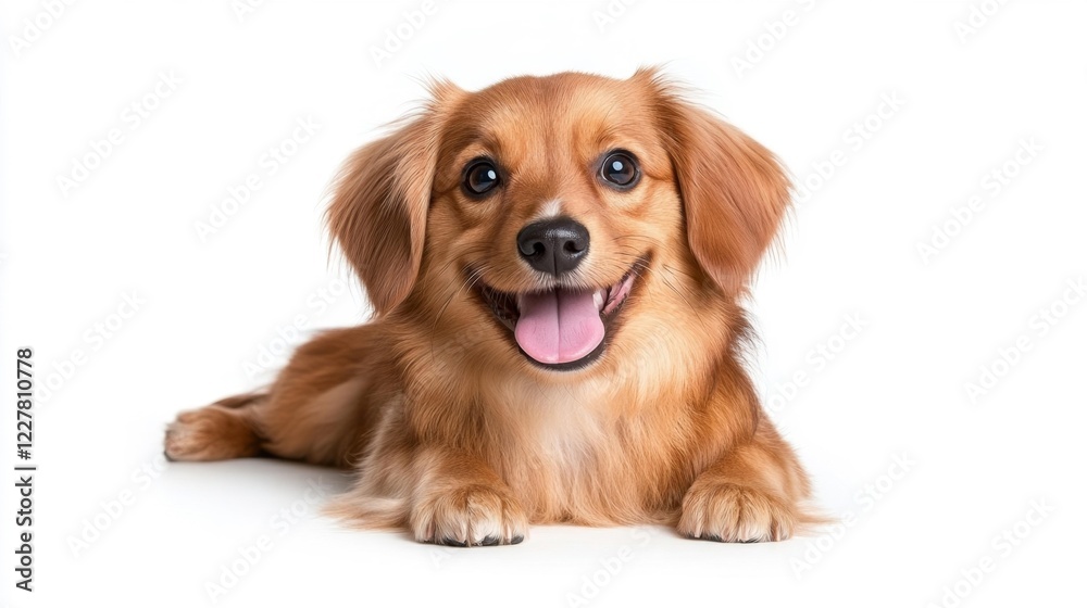 Playful Otterhound with Happy Expression. Generative AI Playful Otterhound with Happy Expression. Generative AI