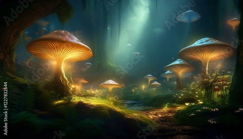 Mushroom Wallpaper ,Fantasy Wallpaper