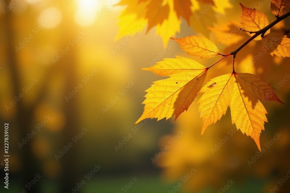 Shiny yellow autumn leaves , leaves, shiny yellow leaf gold foil texture Shiny yellow autumn leaves , leaves, shiny yellow leaf gold foil texture
