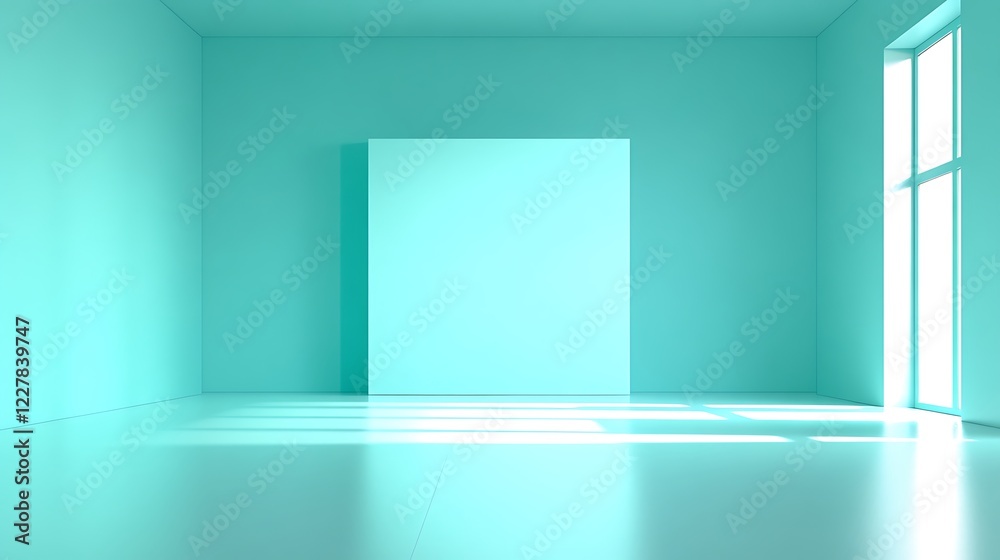 Minimalist Room Interior Design Featuring Blank Panel Minimalist Room Interior Design Featuring Blank Panel