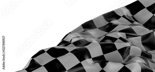 Checkered flag, race flag background photo