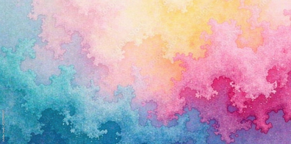 Pastel colors blending into each other in a watercolor effect, painting, blend Pastel colors blending into each other in a watercolor effect, painting, blend