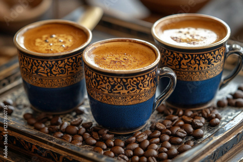 Ramadan Coffee Served On A ...