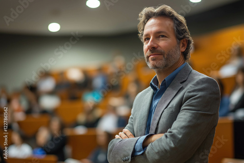 Teacher On A Lecture