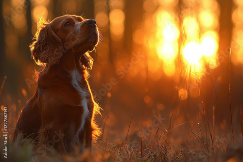 Obraz na płótnie Welsh Springer Spaniel