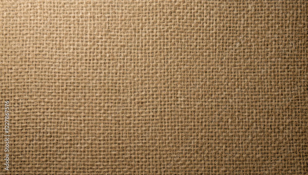 A textured close-up of burlap fabric, showcasing its natural fibers. A textured close-up of burlap fabric, showcasing its natural fibers.
