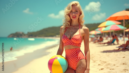 Coastal Pin-Up Greetings