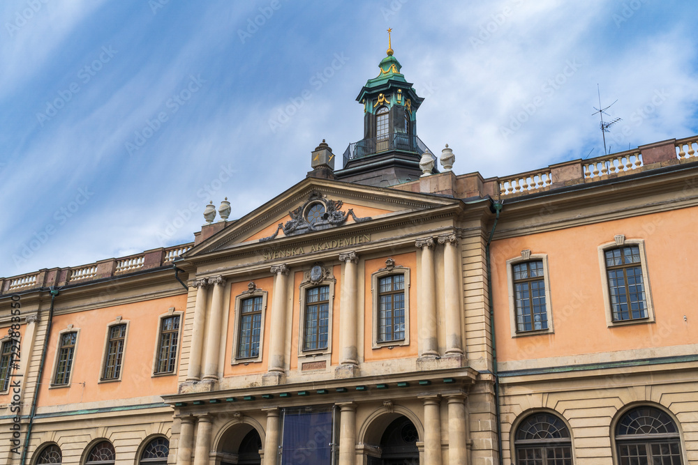 Nobel Prize Museum on Gamla Stan in Stockholm Nobel Prize Museum on Gamla Stan in Stockholm